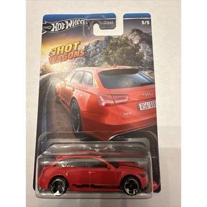 2024‎ Hot Wheels Hot Wagons Series '17 Audi RS 6 Avant Red 5/5